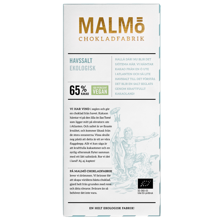Malmö chokladfabrik - Chokladkaka havssalt